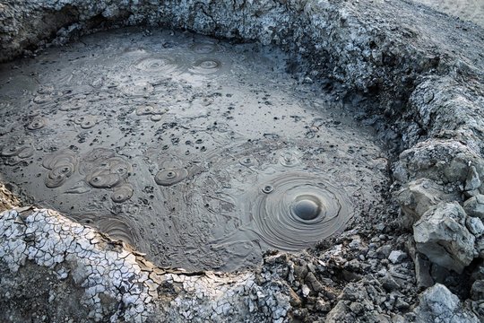 Mud Valcano
